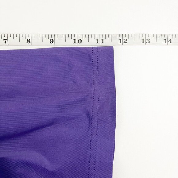 GG Blue Top Womens L Purple Blue White Yellow Colorblock Golf Tennis Pickle Ball - Picture 11 of 13